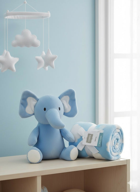 Baby blanket with toy pack of 2