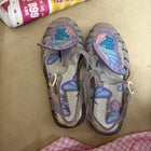 Butterfly-themed sandals 
