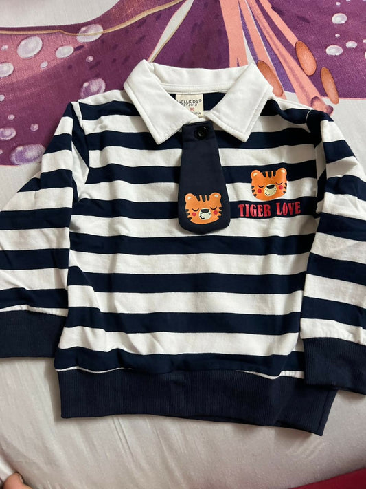 Shop now for the HOPSCOTCH Baby Full Sleeves T-Shirt, offering comfort, warmth, and adorable style for your little one!