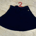 Blue skirt for girls, comfortable and stylish, ideal for casual and special occasions, with an adjustable elastic waistband.