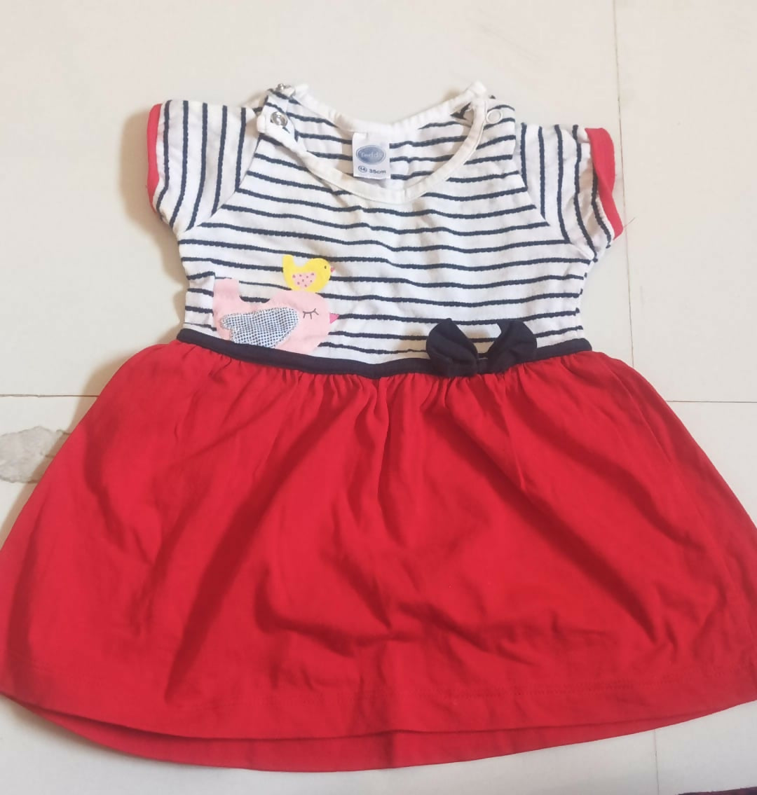 Set of Frock/Dress for Baby Girl, offering a variety of stylish and comfortable outfits with soft fabric and charming designs for any occasion.