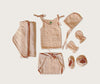Muslin New Born set Organic Cotton, Colour with Herbal Extracts