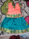 Silk Top with Lehenga for Baby Girl