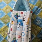 Fisher-Price 3-in-1 baby carry nest, versatile sleeping bag, play mat, portable, lightweight, and cozy for travel and home use.