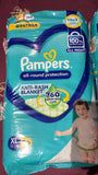 Pampers Complete Skin Comfort Pants XL 56 count – anti-rash baby diapers with Vitamin E & Aloe Vera.