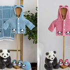 Baby blanket, sweater, beanie, and booties set for warmth and comfort, crafted from baby-safe materials, perfect for everyday use or gifting.