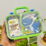 3-Grid Stainless Steel Lunch Box