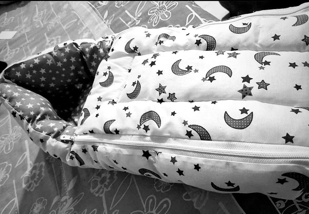 Buy Cotton Baby Sleeping & Carry Bag – multi-use comfort for babies up to 7 months.








