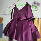 Adorable purple dress/frock for baby girls – comfortable, stylish, and perfect for any occasion. Soft fabric for ultimate ease.