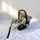 R FOR RABBIT Picaboo 4-in-1 Baby Car Seat Carry Cot Rocker B186 in Rainbow design.