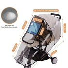 Stroller Rain Cover can protect baby from rain, wind, snow, cold and dust