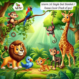 Single bed Rajai cover