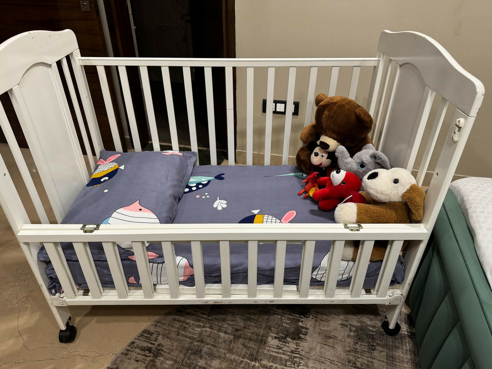 Built for snuggles, naps, and growing dreams.

