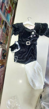 Auli/ Girl Dress With Purse & leggings
