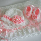 Crochet Handmade baby blankets (multiple designs available)