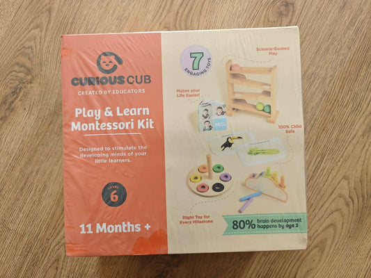 CURIOUS CUB Montessori Box Level 6