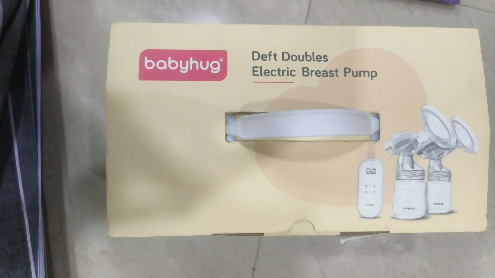 Maximize comfort and efficiency with the BABYHUG Deft Doubles Electric Breast Pump – featuring customizable suction levels, a soft silicone massage cushion, and a compact, portable design for convenient milk expression.