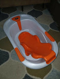 Splash, smile, and bond—bath time made better with comfort you can trust!
