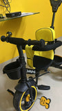 Discover the BABYHUG Cycle for Kids, featuring a sturdy steel frame, comfortable padded seat, training wheels, and vibrant design for safe and fun riding adventures.