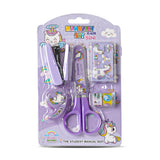 This cartoon stationary set is best suitable for early developing toddlers and beginners. Best quality stationary items for kids, made of fine grade plastic material.

