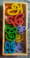 Wooden Tamil Letters Set