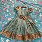 Traditional Kanchi Silk Dress – Perfect for Festive and Cultural Celebrations.