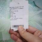 Light green lace dress 