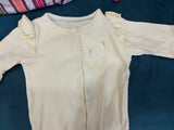 MOTHERCARE baby romper set – 3 pure cotton rompers in assorted prints, 3 months.