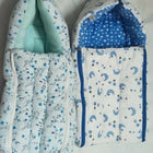 3-in-1 baby wrapper, sleeping sack, and carrier – a cozy sleeping pod for newborns.