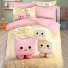 Cute cartoon-themed bedding set 