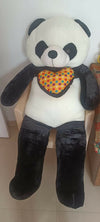 Hug'n'Feel® Soft Toys Big Teddy Panda _ 5 feet Panda with a heart