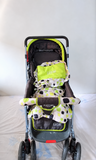 LuvLap Sunshine Baby Stroller Pram Reversible Recline Canopy Foldable B153