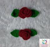 Crochet hair accessories