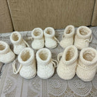 Crochet booties