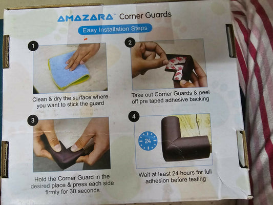 Discover our Corner Guards for Safety, made from durable, non-toxic materials with easy installation and strong adhesive backing, providing effective protection for your child from sharp corners and edges.