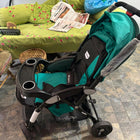 LuvLap Galaxy stroller, LuvLap baby stroller, travel-friendly stroller, reclining baby pram, stroller with safety harness, lightweight stroller for babies