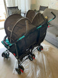 R FOR RABBIT Ginny & Johnny twin baby stroller - PyaraBaby