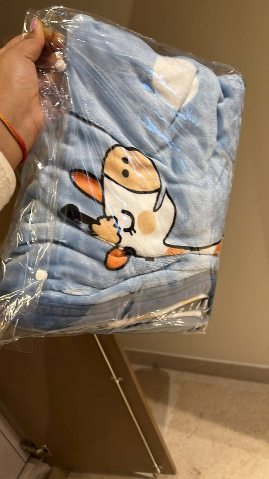 BABYHUG Blanket for Baby- Blue
