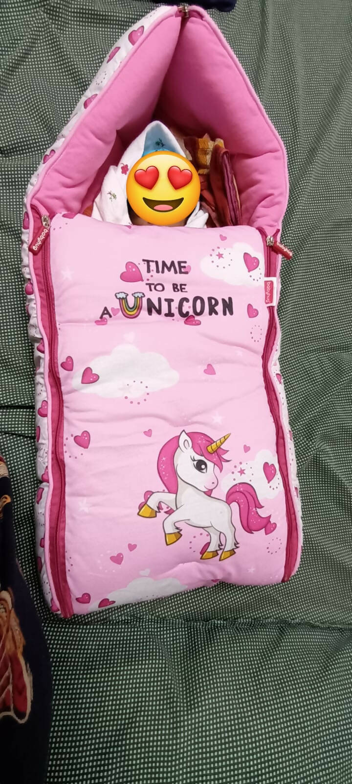 BABYHUG Sleeping Bag  - Unicorn Theme
