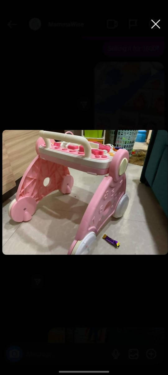 LUVLAP Baby Musical Activity Walker Cum Dining Table - PyaraBaby