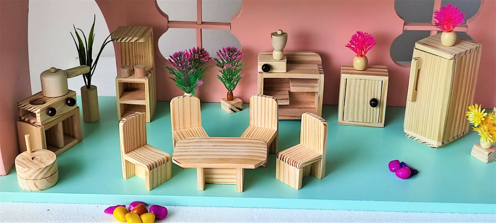 Wooden Extended Kitchen Toy - PyaraBaby