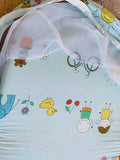 KICKS AND CRAWL Baby Space Explorer with Mosquito Net / Baby Bed - PyaraBaby