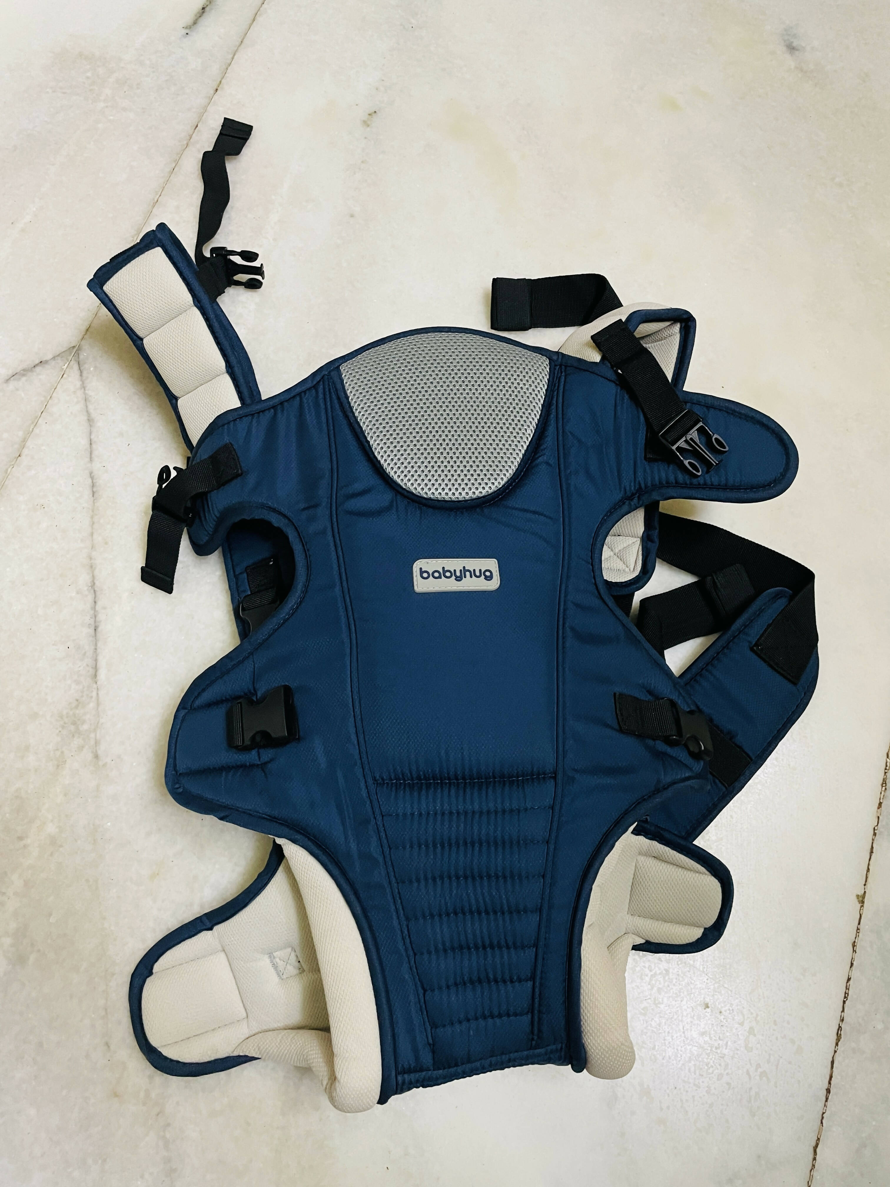 BABYHUG first blossoms 3 way baby carrier with head cushion - PyaraBaby