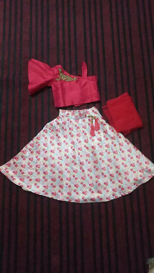 Skirt and Crop Top for Baby Girl - PyaraBaby