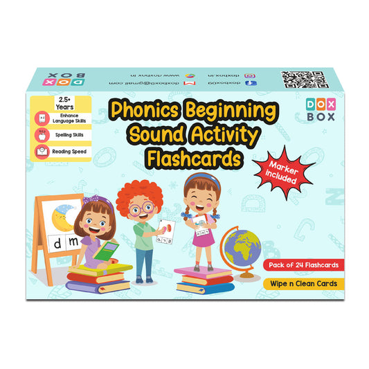 Phonics beginning sound activity Flashcards- Pack of 24 - PyaraBaby