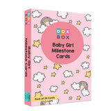 Baby Girl milestone cards- Pack of 24 - PyaraBaby