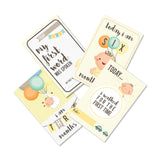 Baby Milestones Flashcards -Pack of 24 - PyaraBaby