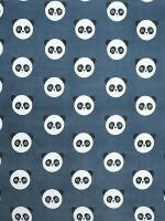 Cotton Grey & White Panda 3D Print Single Bedsheet with 1 Pillow Cover