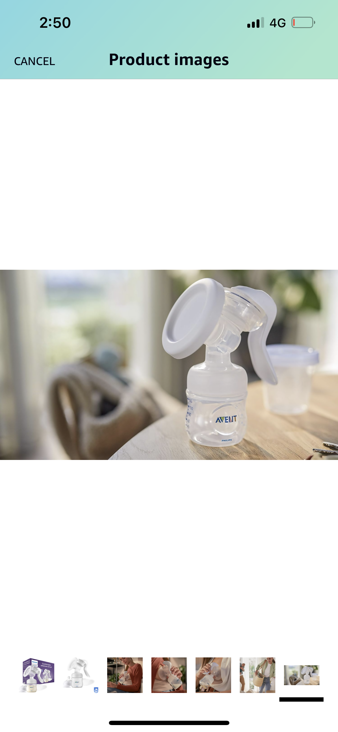 PHILIPS Avent Manual Breast Pump (Model SCF430/10) - PyaraBaby