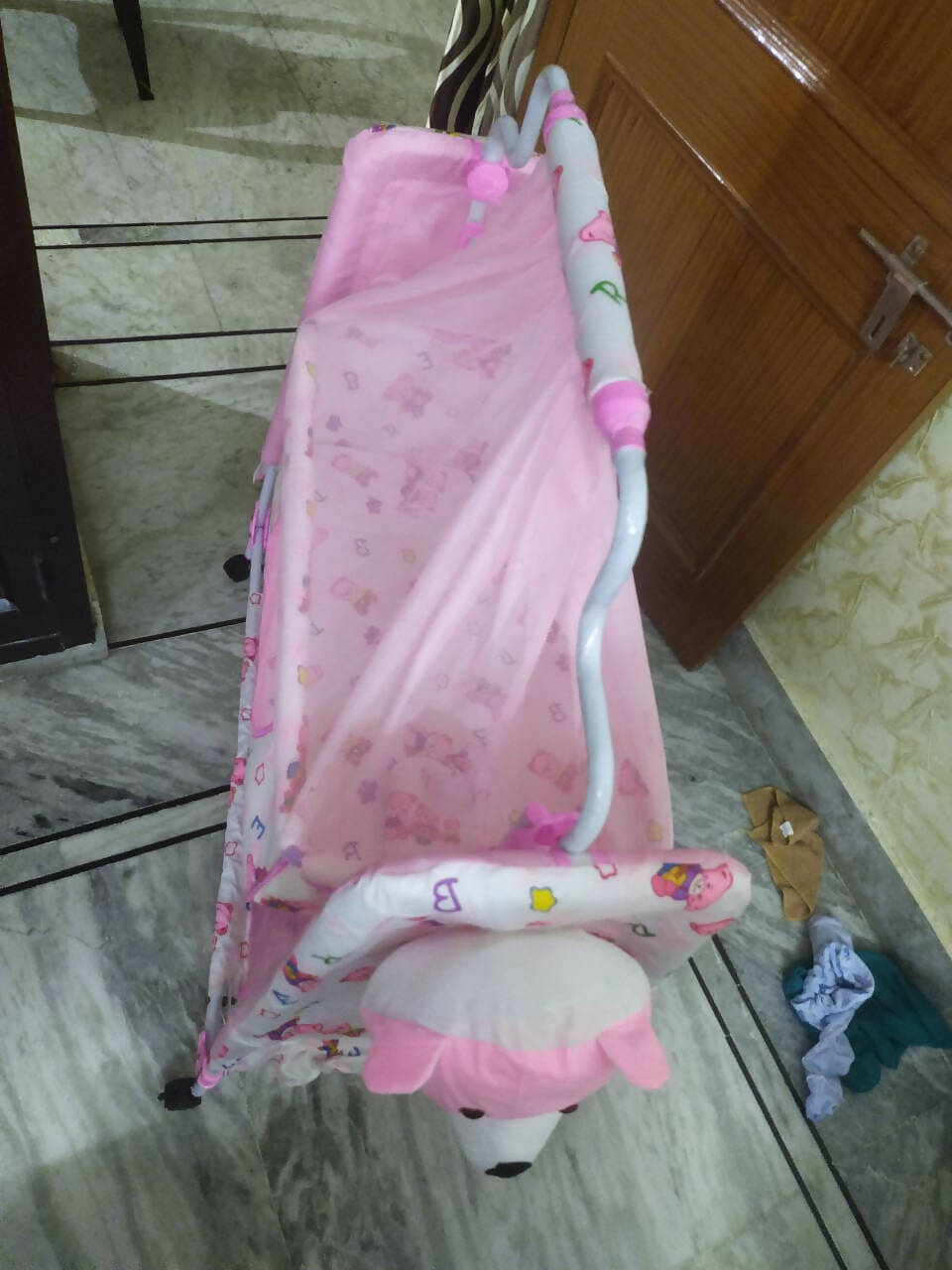 FUNBABY Cradle for Baby- Pink